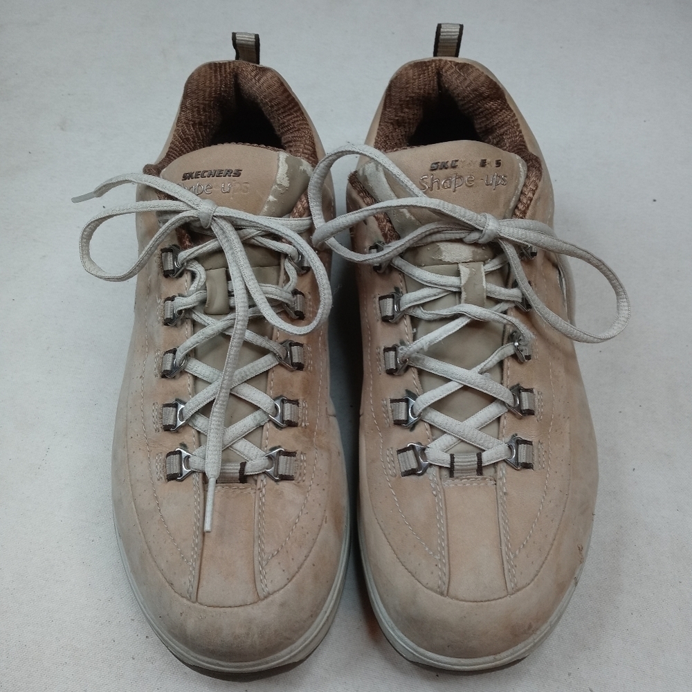 Skechers Shape Ups women's brown leather sz 10